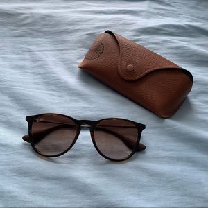 brown “erika” ray ban sunglasses
